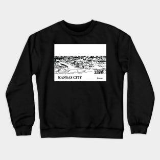 Kansas City - Kansas Crewneck Sweatshirt